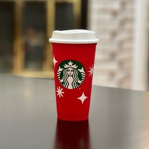 STARBUCKS 2022 HOLIDAY CUP NEVER USED travel mug limited edition